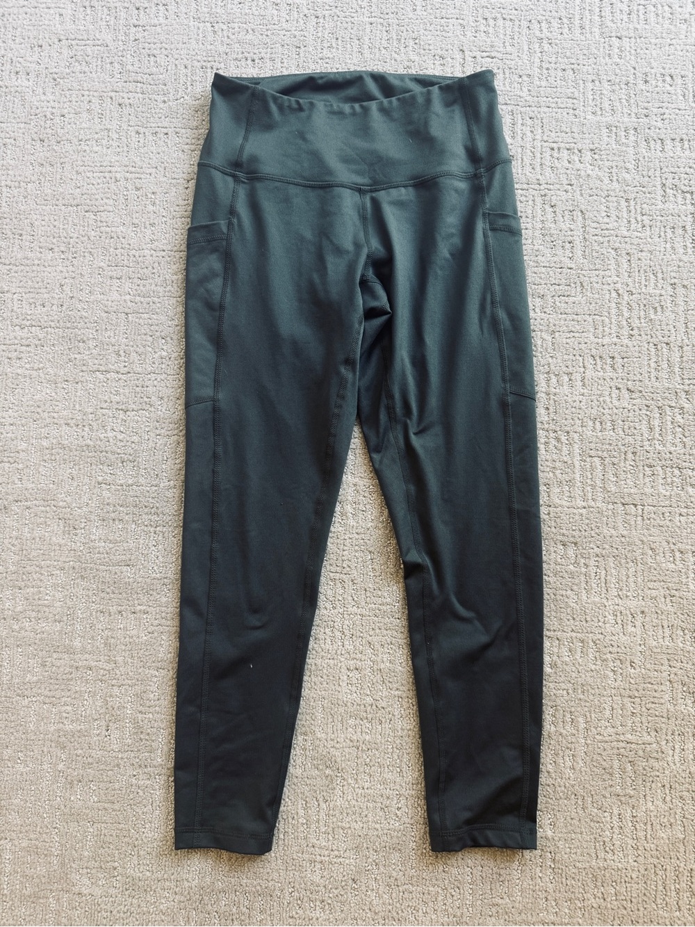 Zella Olive Seamless Performance Leggings size S